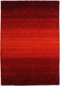  Γκάμπεθ Rainbow - Κόκκινα Χαλι 160X230 Σύγχρονα Στο Χρώμα Της Σκουριάς/Σκούρο Κόκκινο/Σκούρο Καφέ (Μαλλί, Ινδικά)
