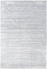  Μπαμπού Μετάξι Loom - Γκρι Χαλι 200X300 Σύγχρονα Λευκό/Κρεμ/Ανοιχτό Γκρι ( Ινδικά)