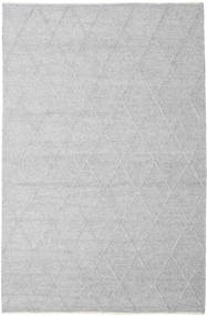  Svea - Ασημί Χαλι 200X300 Σύγχρονα Χειροποίητη Ύφανση Ανοιχτό Γκρι/Λευκό/Κρεμ (Μαλλί, Ινδικά)