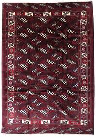  Turkaman Χαλι 213X302 Ανατολής Χειροποιητο Σκούρο Κόκκινο/Κόκκινα (Μαλλί, )